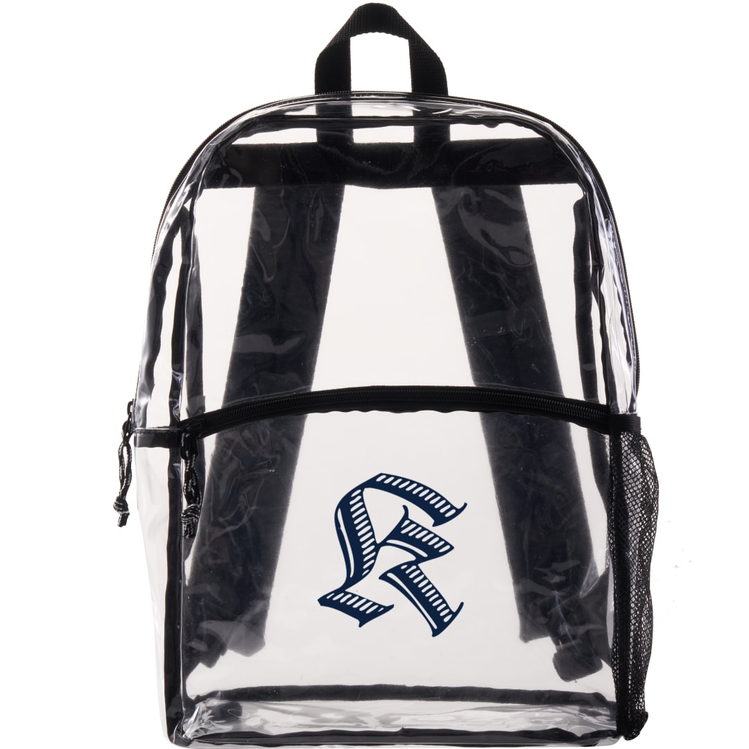 Custom Vue Clear PVC Backpack