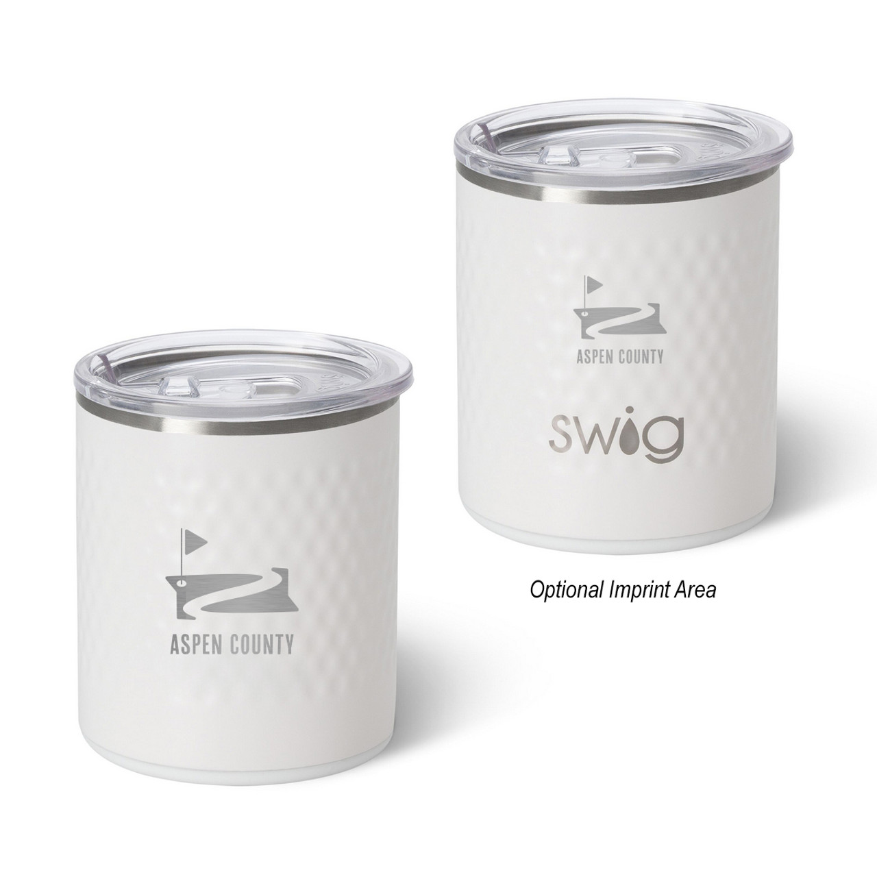 Custom 12 Oz. Swig Life Golf Partee Lowball Tumbler 50097