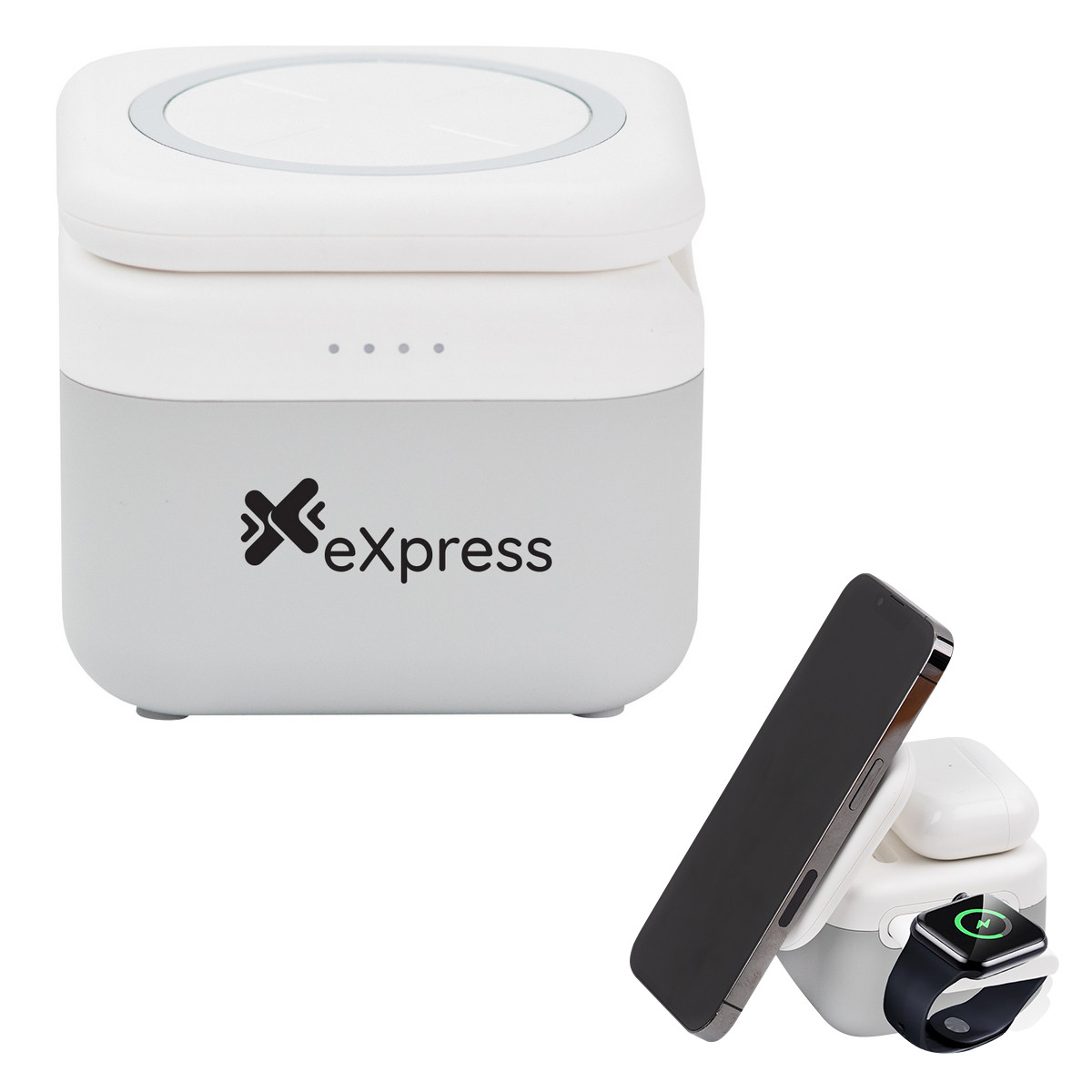 Custom 3-IN-1 Modularized Wireless Charger 25183