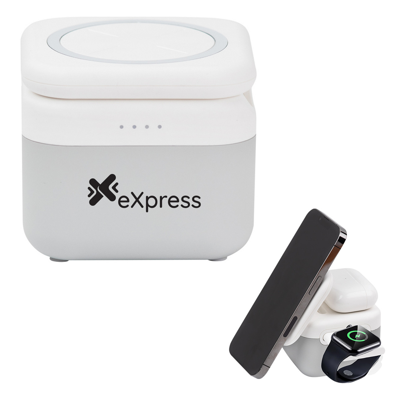 Custom 3-IN-1 Modularized Wireless Charger 25183