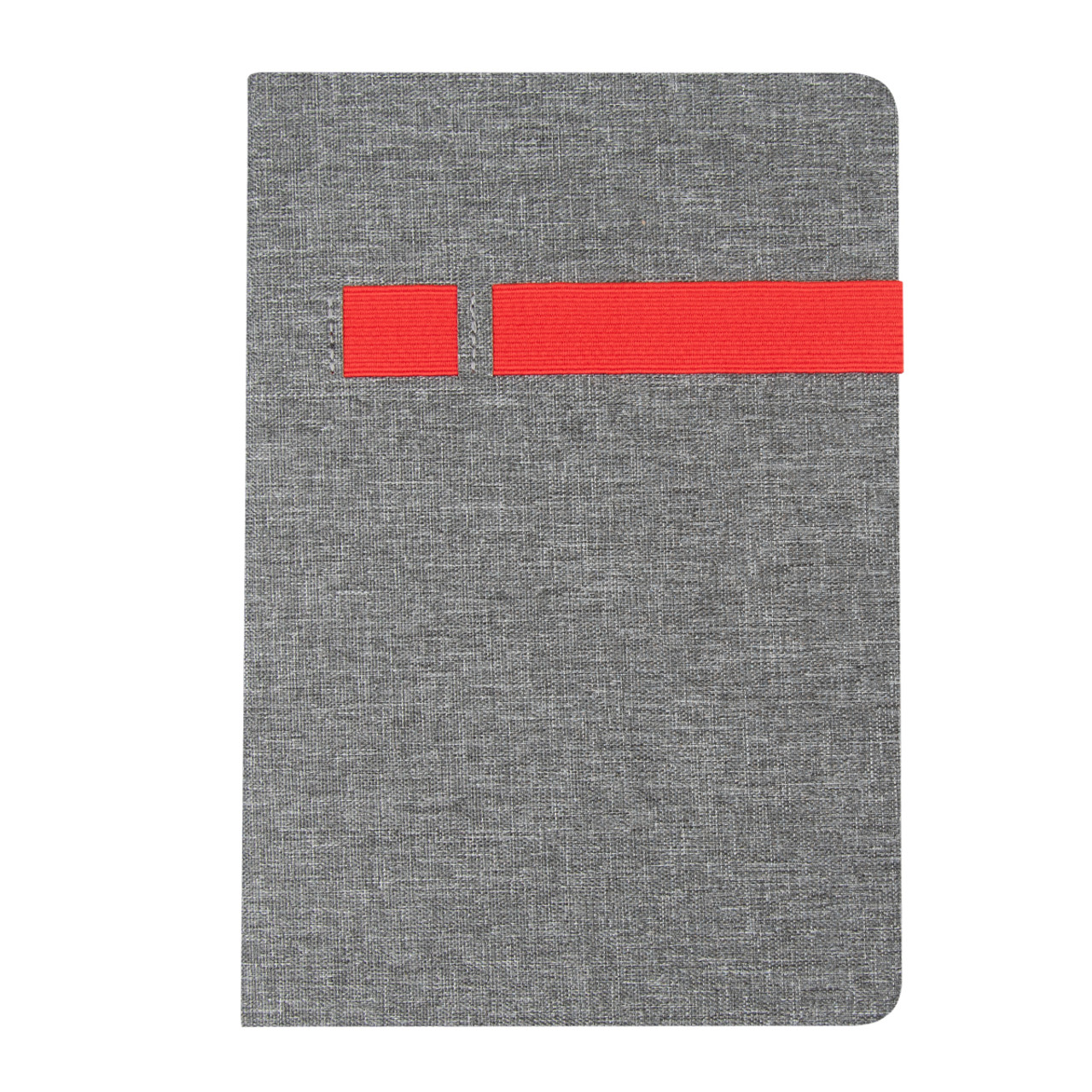 GRAY WITH RED