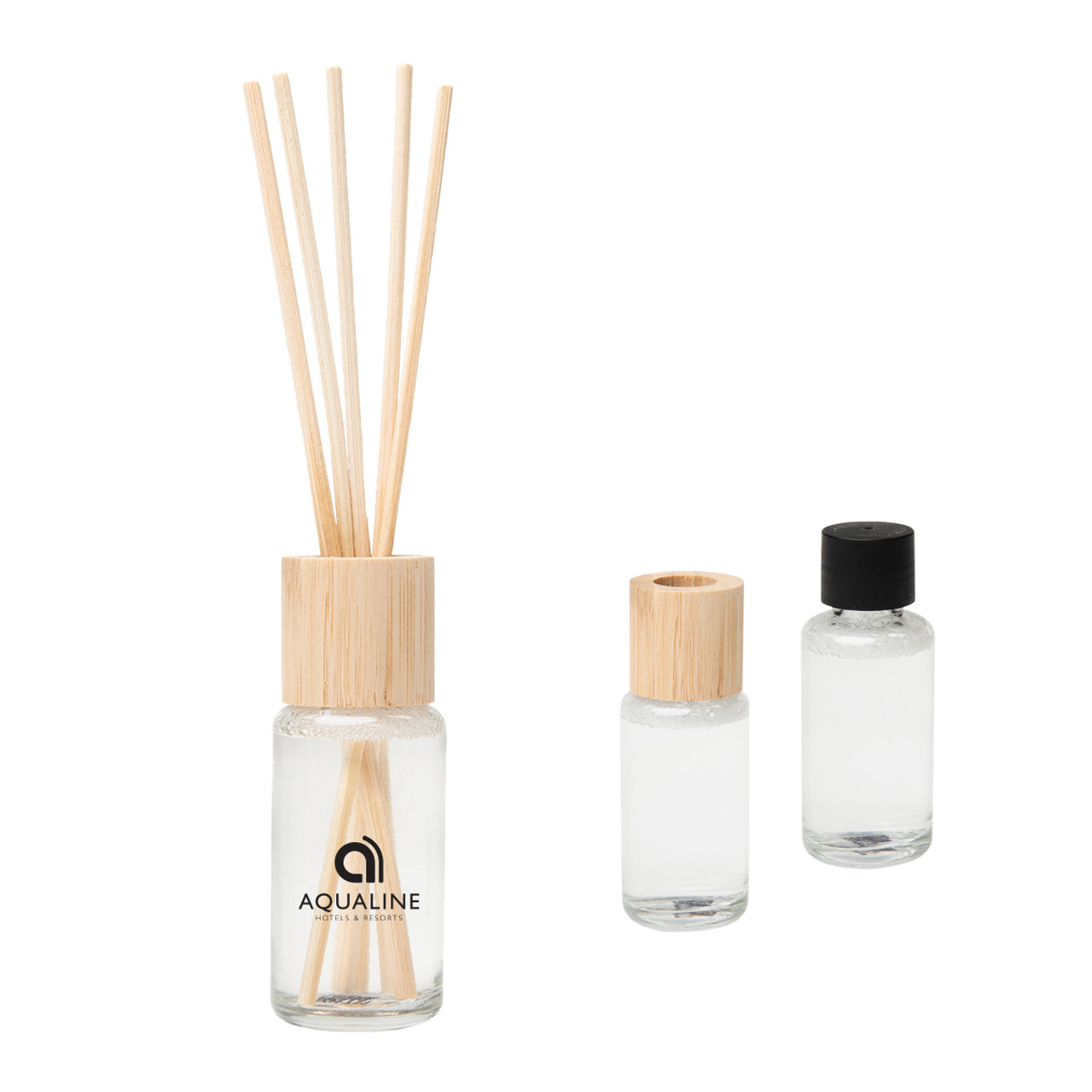 Custom Aromatic Reed Diffuser With Bamboo Lid 75049