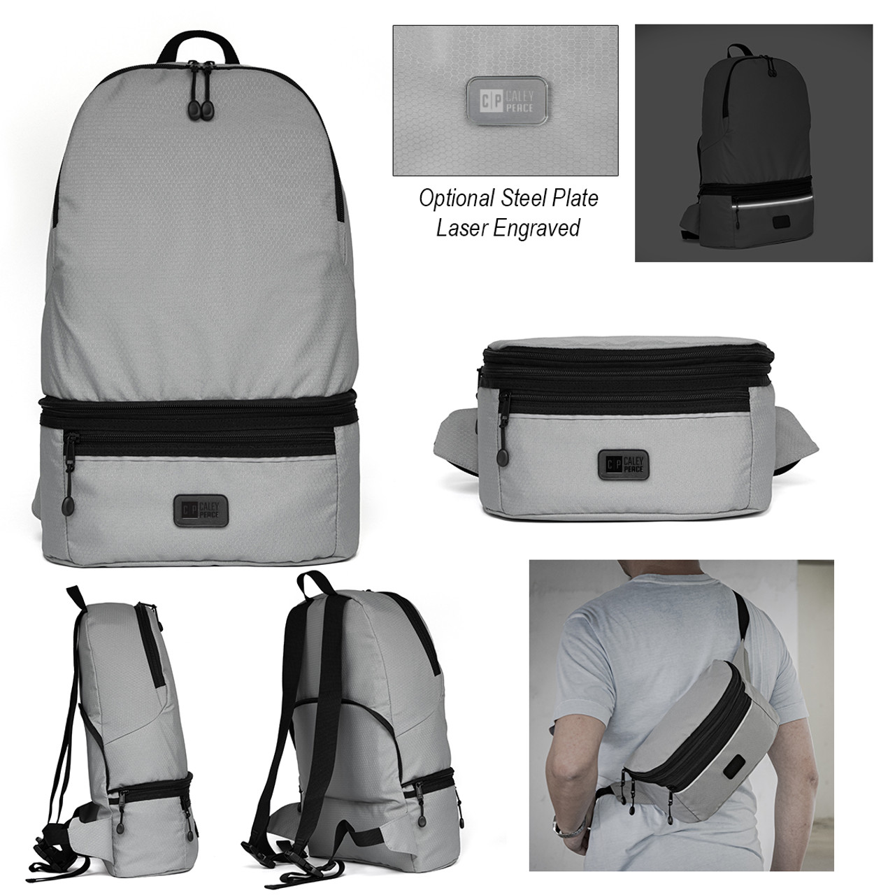 Custom Brand Charger Combo Eco Backpack 35109