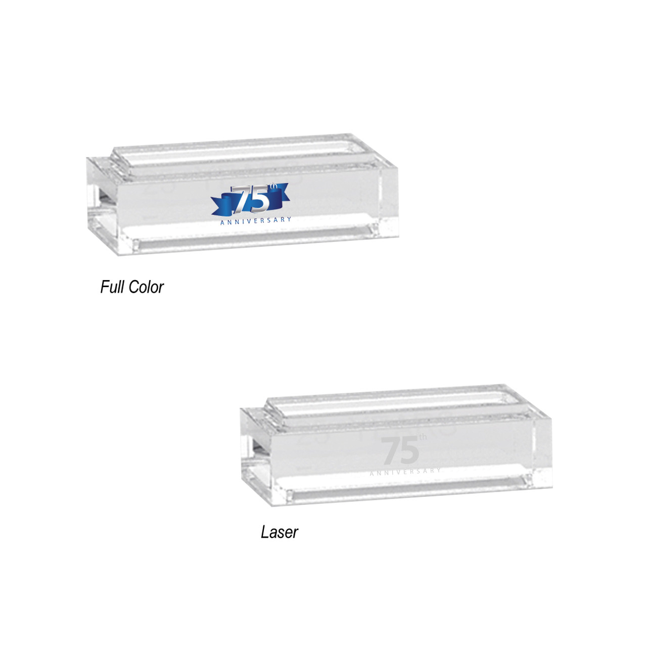 Custom Stackable Clear Acrylic Bar Award 10502