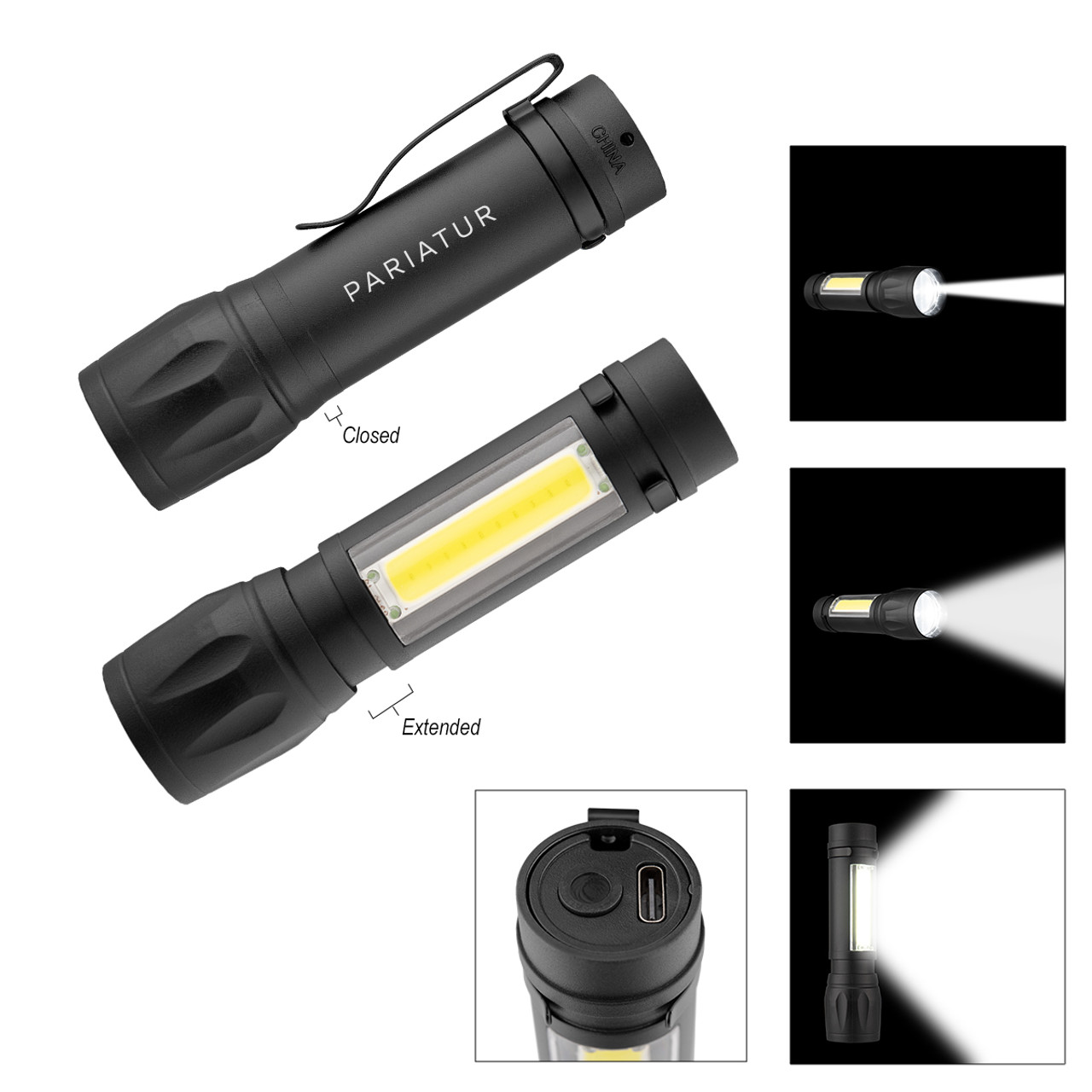 Custom Torch Rechargeable Flashlight 20066