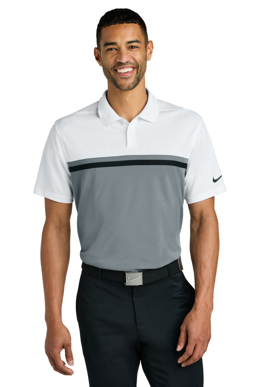 Embroidered Nike Dri-FIT Victory Colorblock Polo NKFQ3968