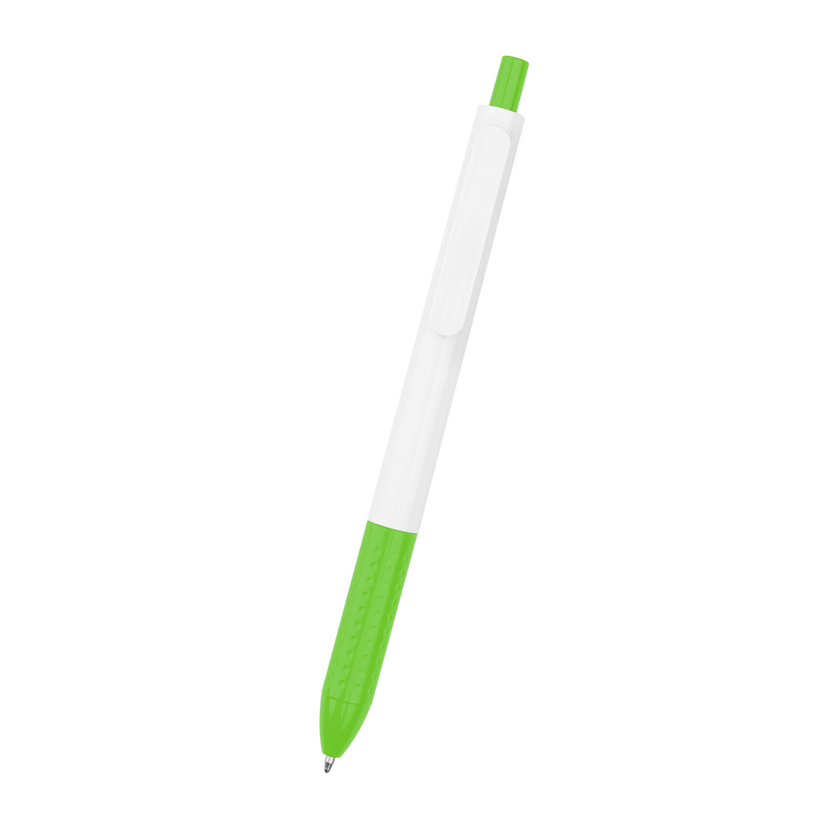 WHITE WITH GREEN