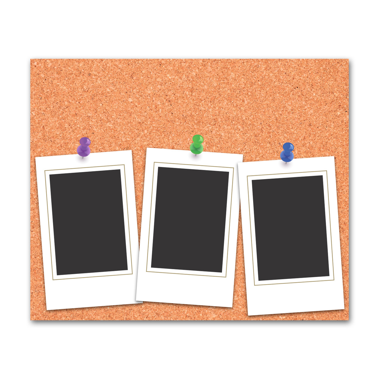 Custom Picture Frame Magnet with 3 Punch Outs PF40