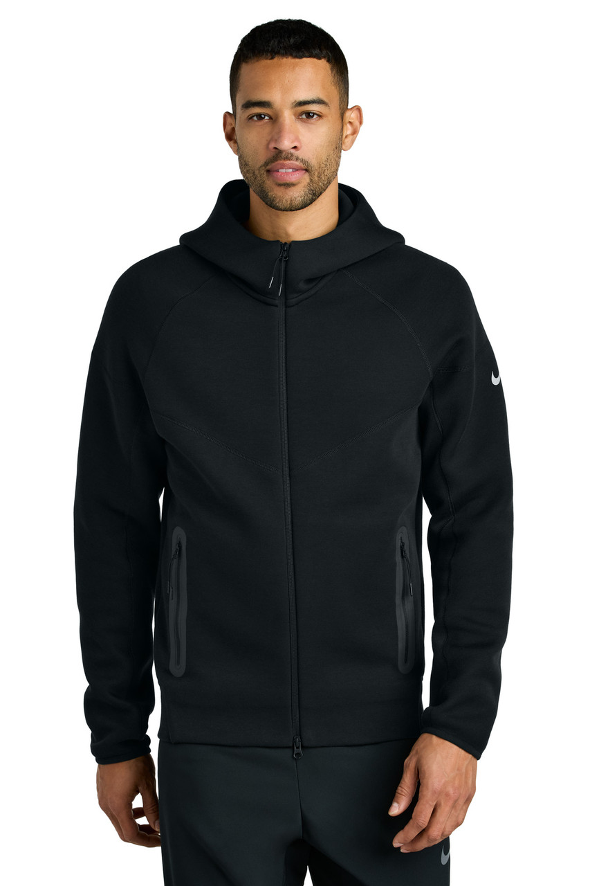 Embroidered Nike Tech Fleece Full-Zip Hoodie NKFQ4762 - CapsToYou