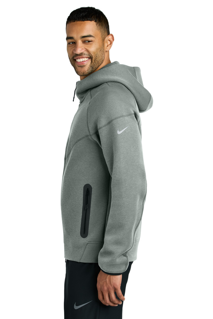 Embroidered Nike Tech Fleece Full-Zip Hoodie NKFQ4762 - CapsToYou