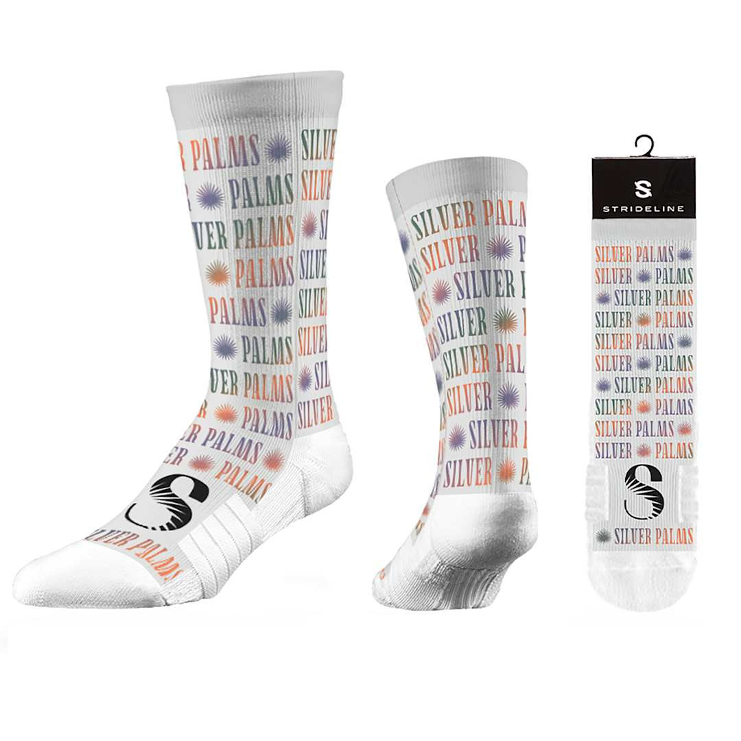 Embroidered Strideline Premium Sublimation Socks