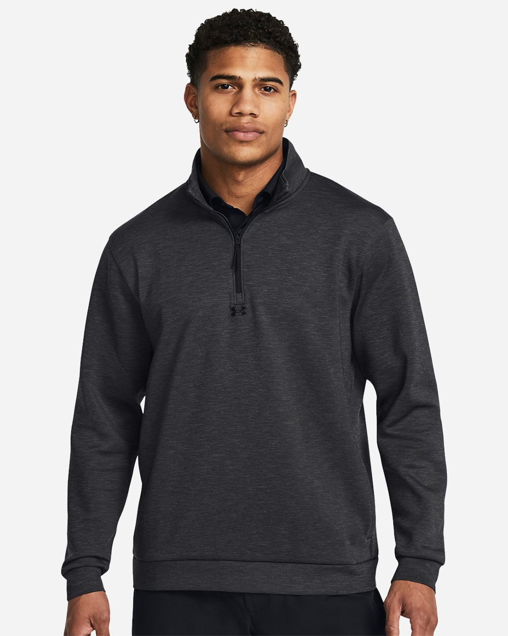 Embroidered Drive Midlayer Quarter-Zip Pullover - 1387124