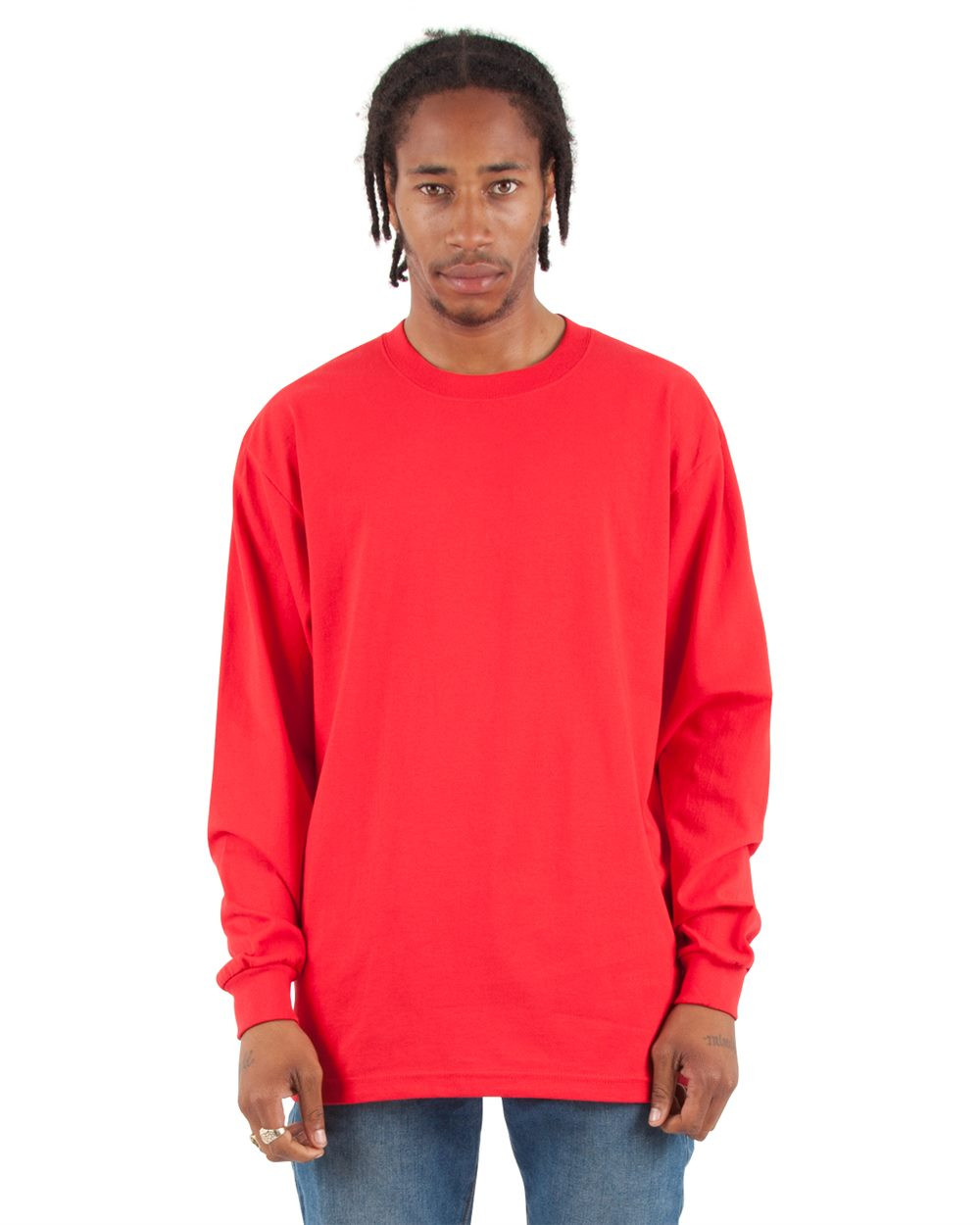 Custom Max Heavyweight Long Sleeve T-Shirt - SHMHLS
