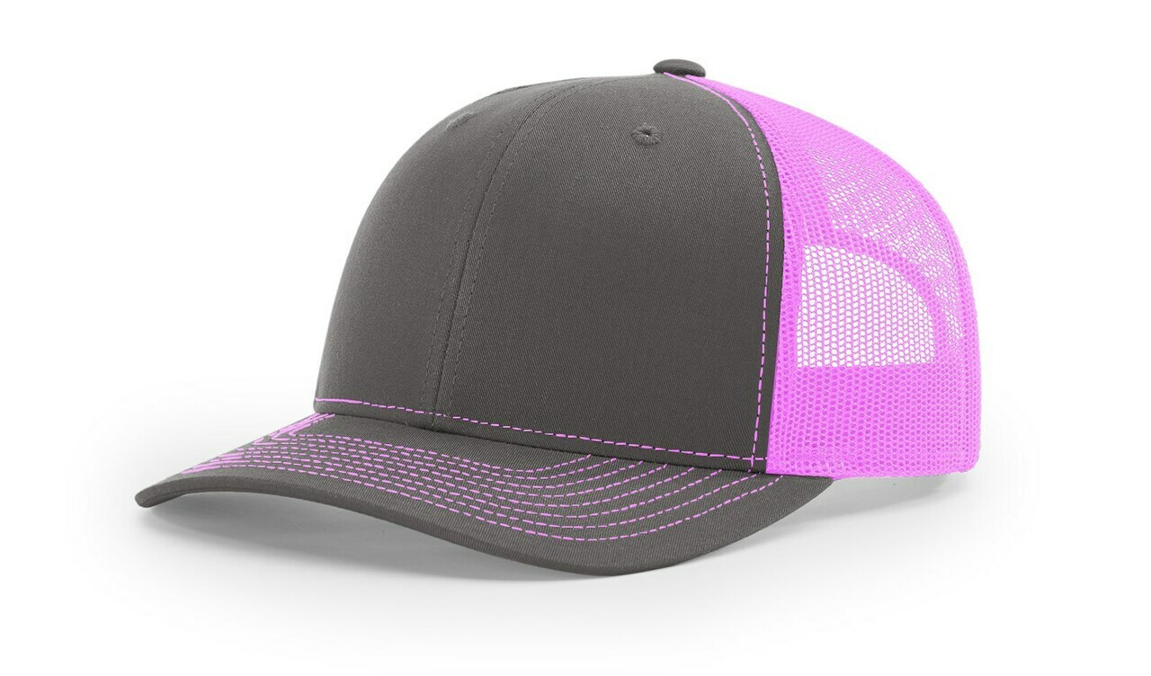 Charcoal/Neon Pink