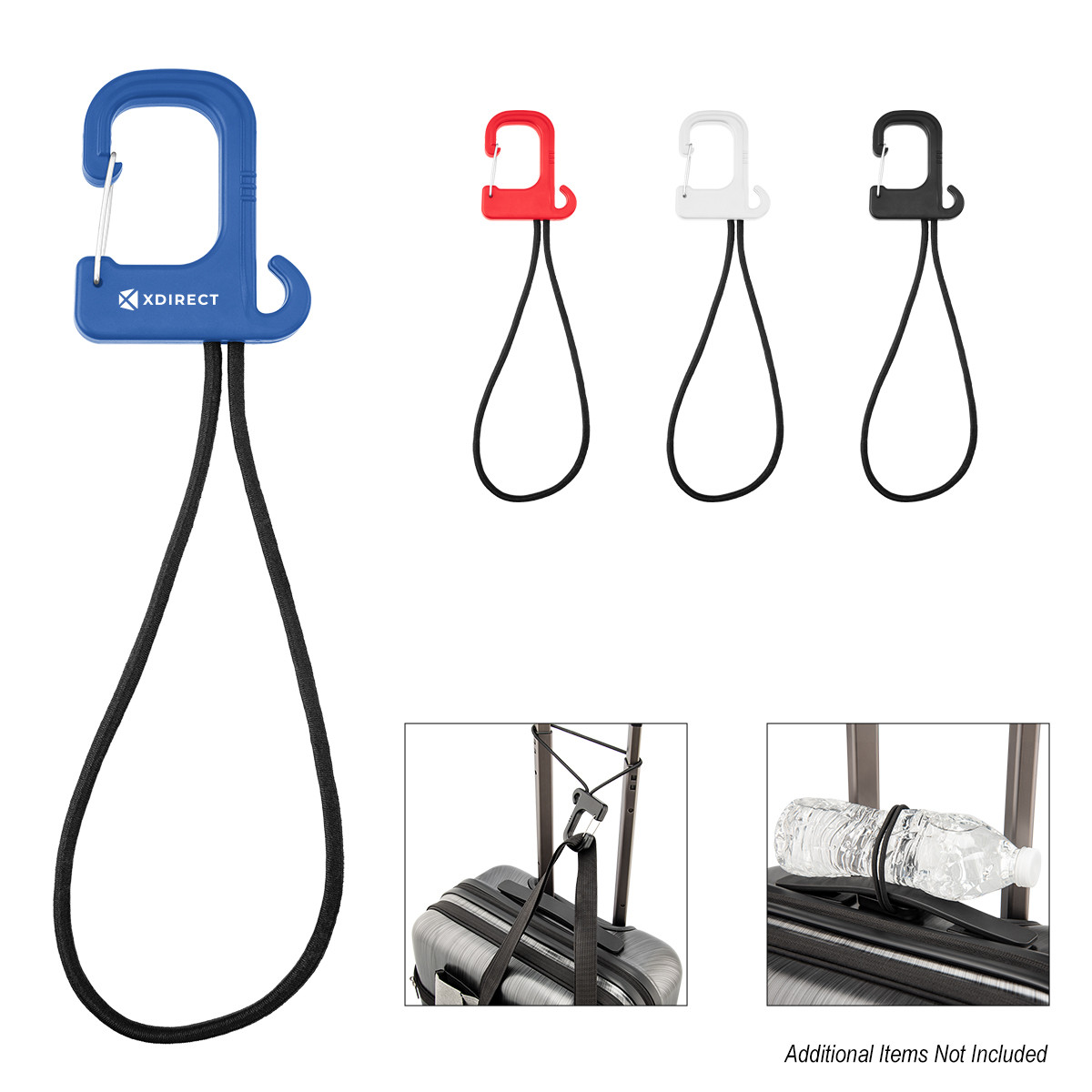 Custom Stretch Cord Hook With Carabiner 20084