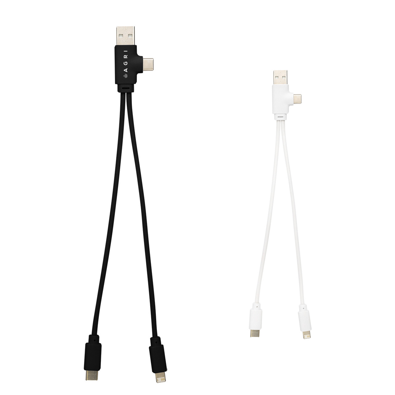 Custom Dual Connect Recycled Multi-Charge Cable 25228