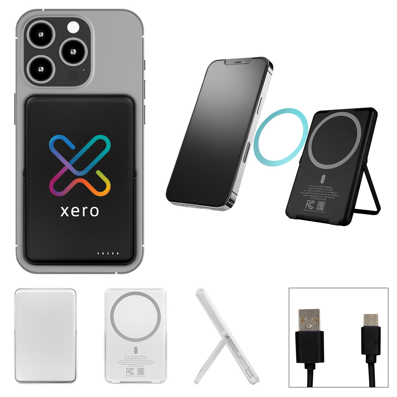 Custom 5000 mAh Stand & Deliver Power Bank 25236