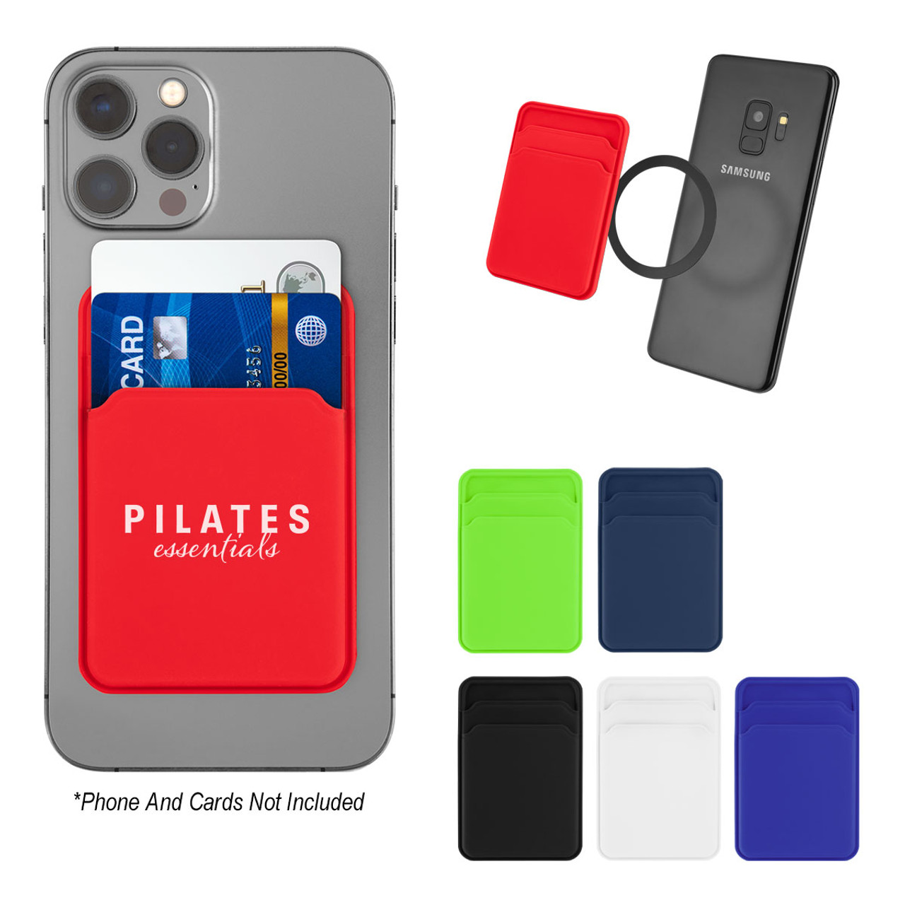 Custom Silicone Magnetic Phone Wallet 25227