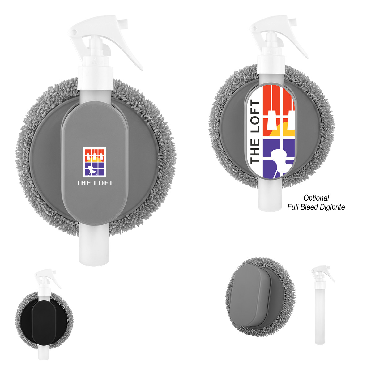 Custom All-In-One Spray Cleaner & Cloth 75068