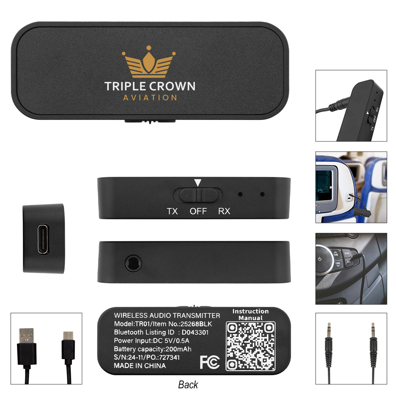 Custom Wireless Audio Transmitter & Receiver 25268