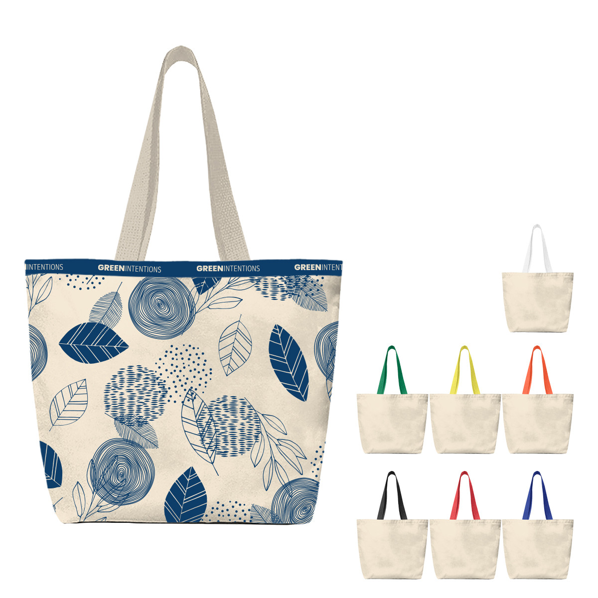 Custom 14 Oz. Recycled Canvas Tote Bag  30163