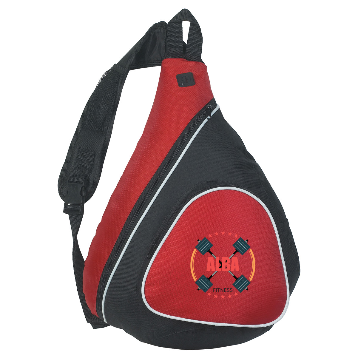 RED WITH BLACK