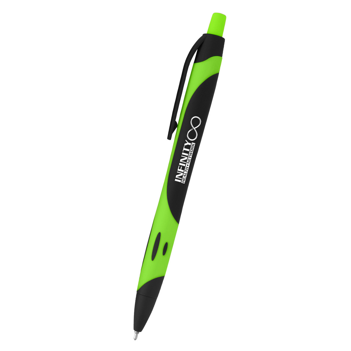 BLACK WITH LIME