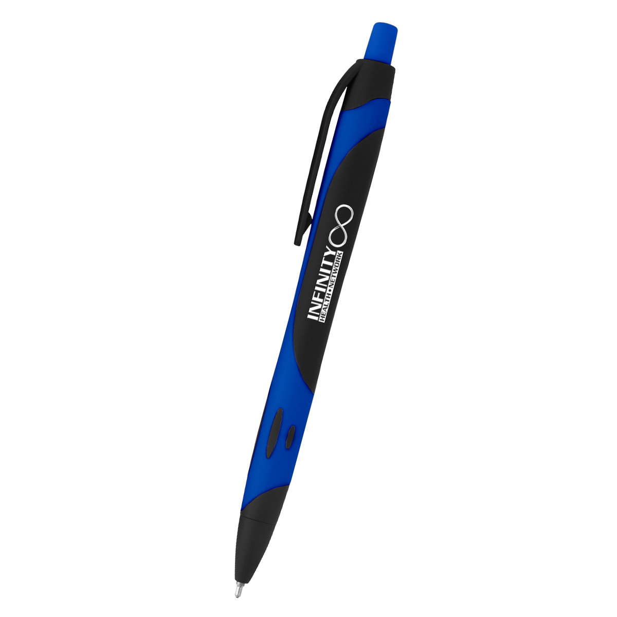 BLACK WITH BLUE