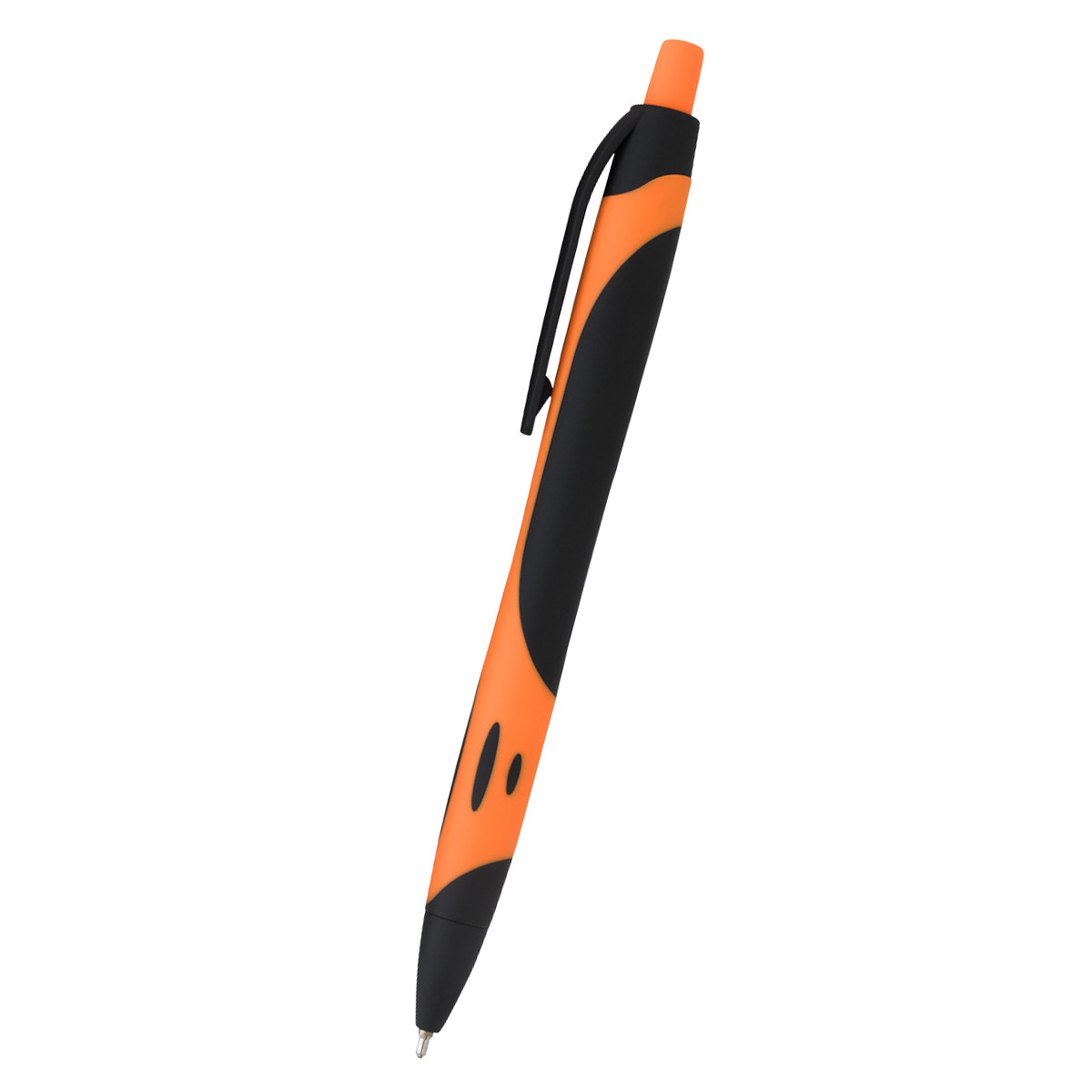 BLACK WITH ORANGE
