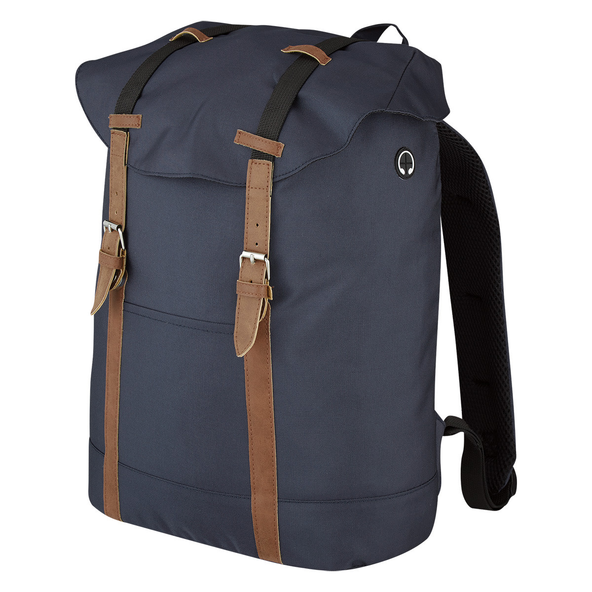 NAVY WITH BROWN