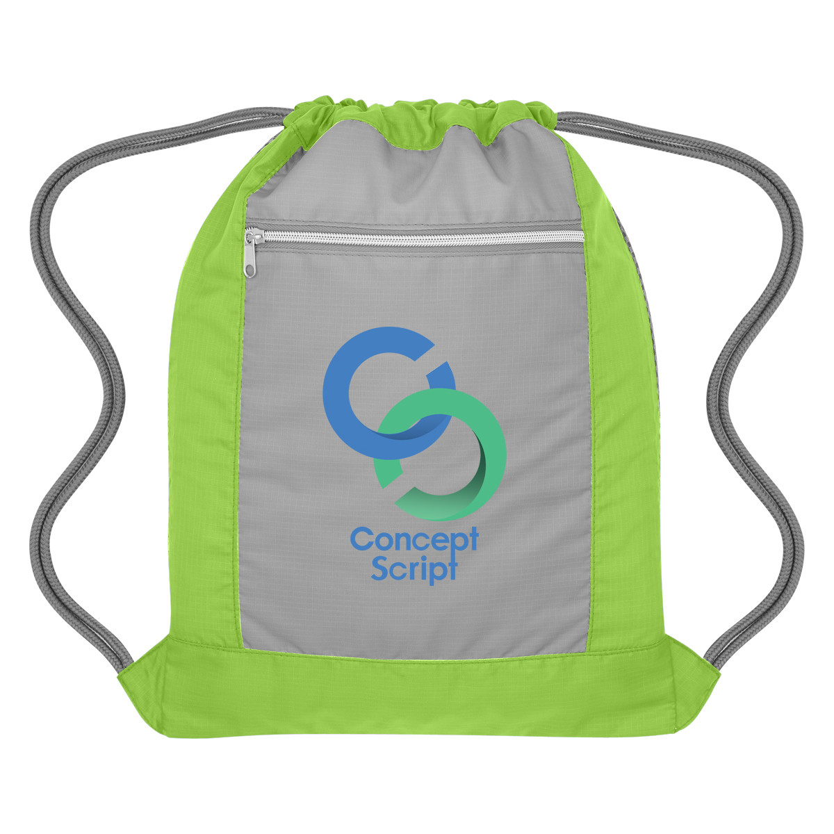 Custom Flip Side Drawstring Sports Bag 3483