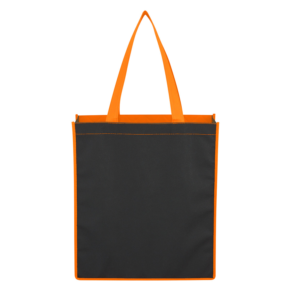 BLACK WITH ORANGE