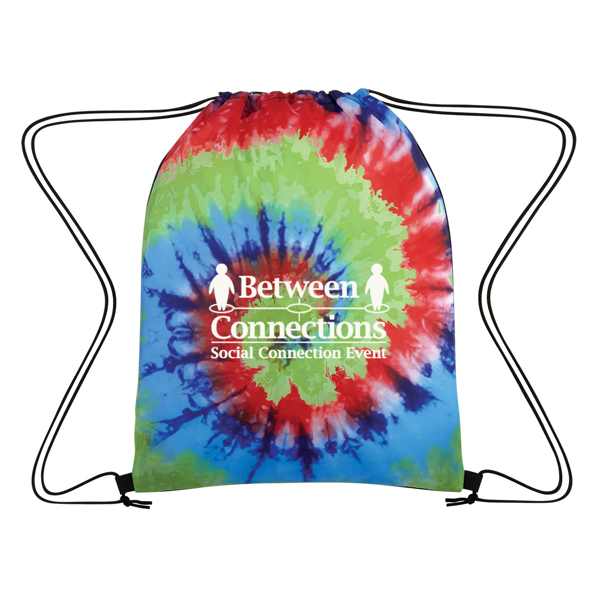 Custom Tie-Dye Drawstring Bag 3807