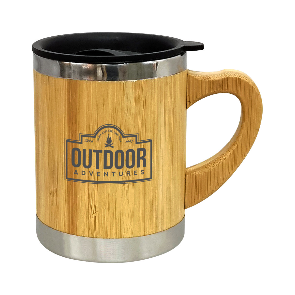 Custom 10 Oz. Maddox Bamboo Mug 50134