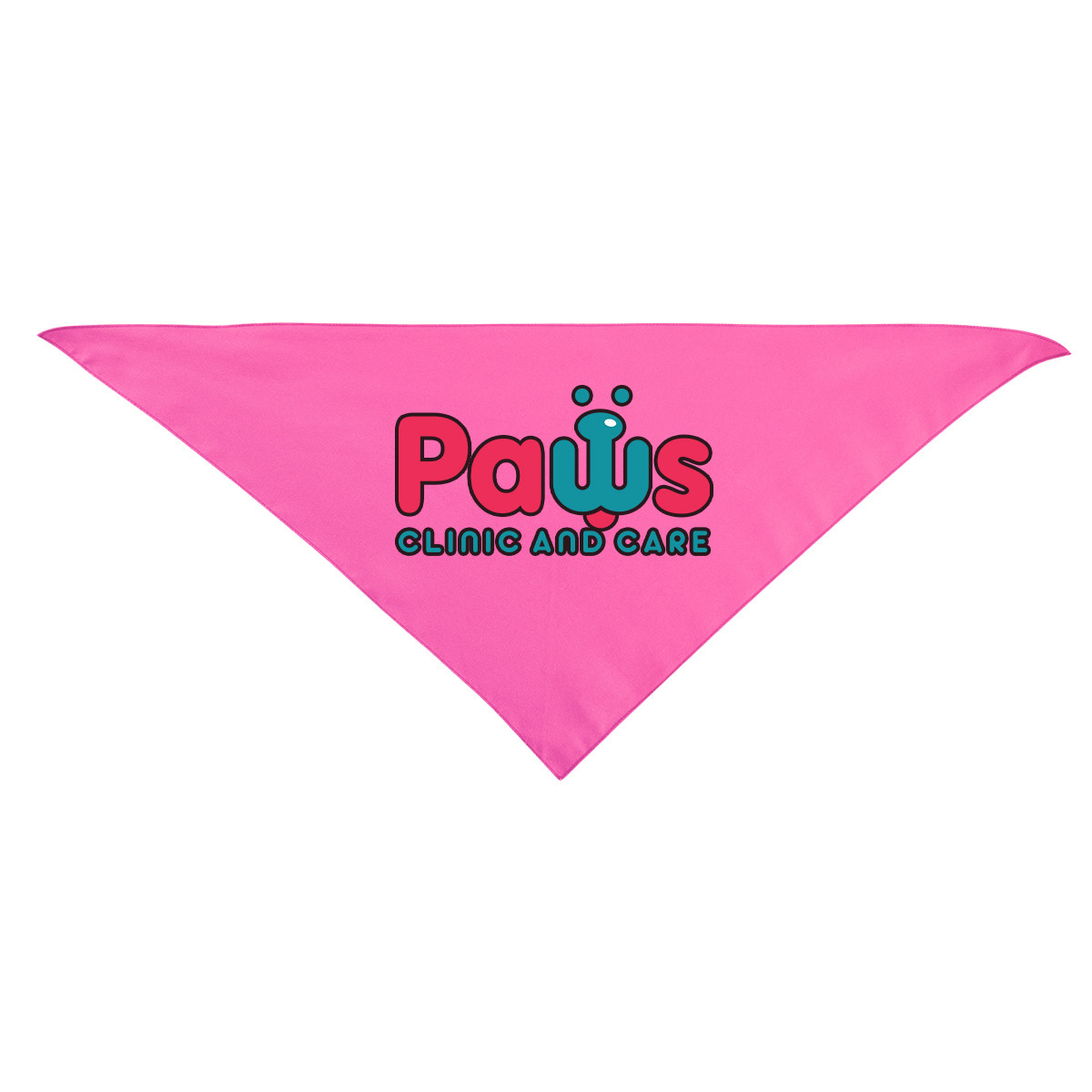 Custom Large Triangle rPET Pet Bandana 80032