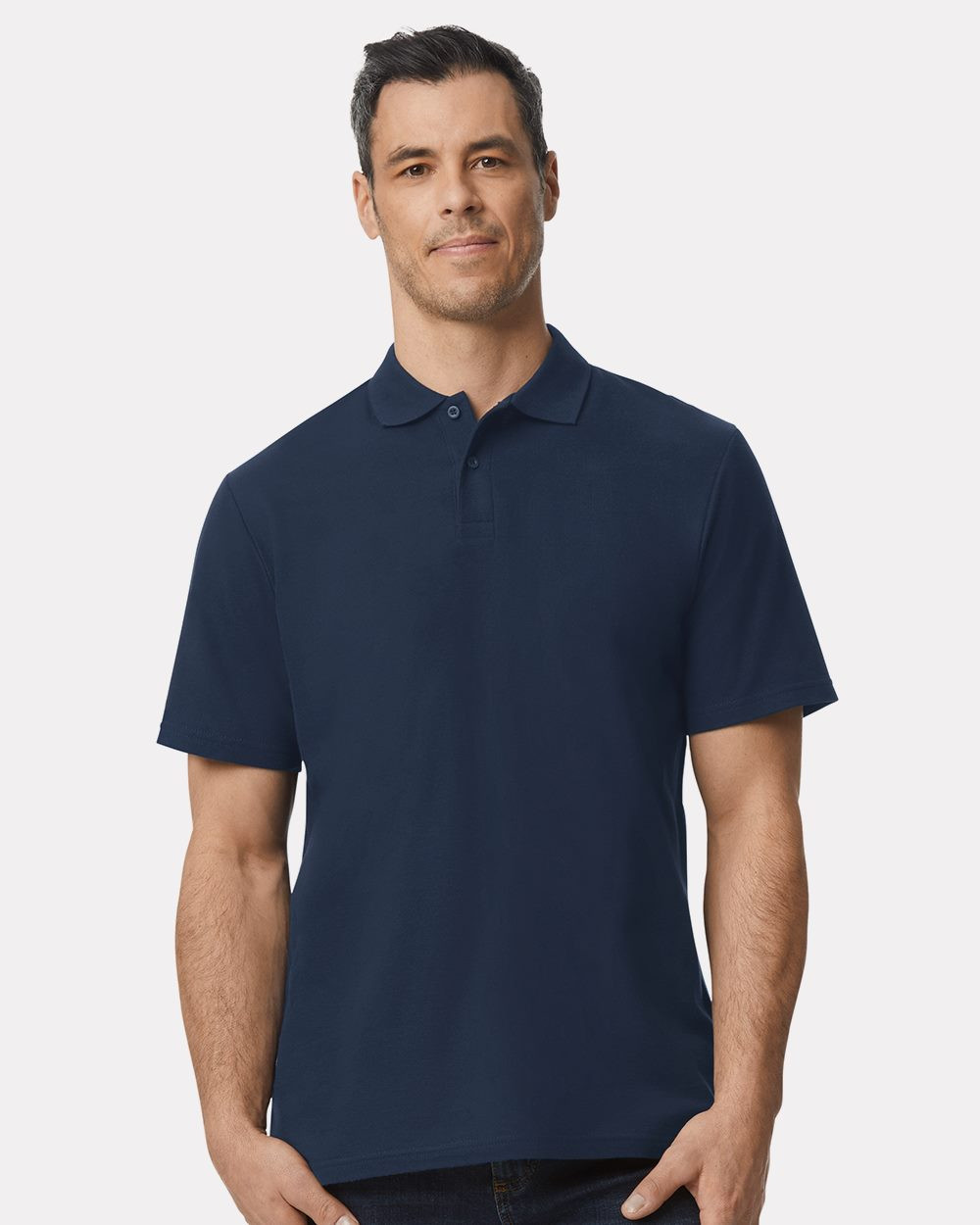 Embroidered Softstyle® Pique Polo - 64800 - CapsToYou