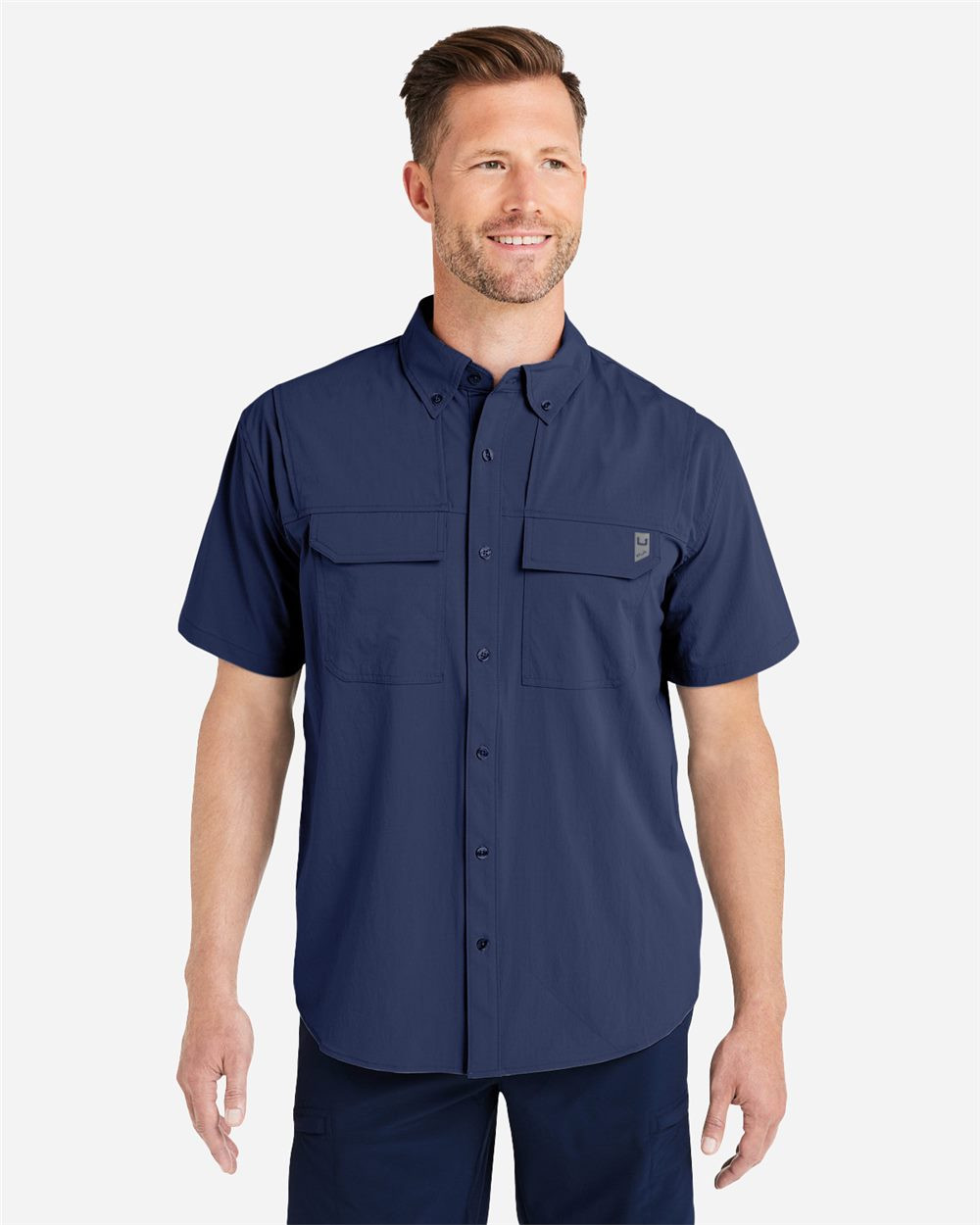 Custom Men's Creekbed Short Sleeve Shirt - H150183
