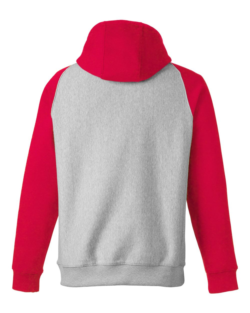 Athletic Heather/ Sport Red