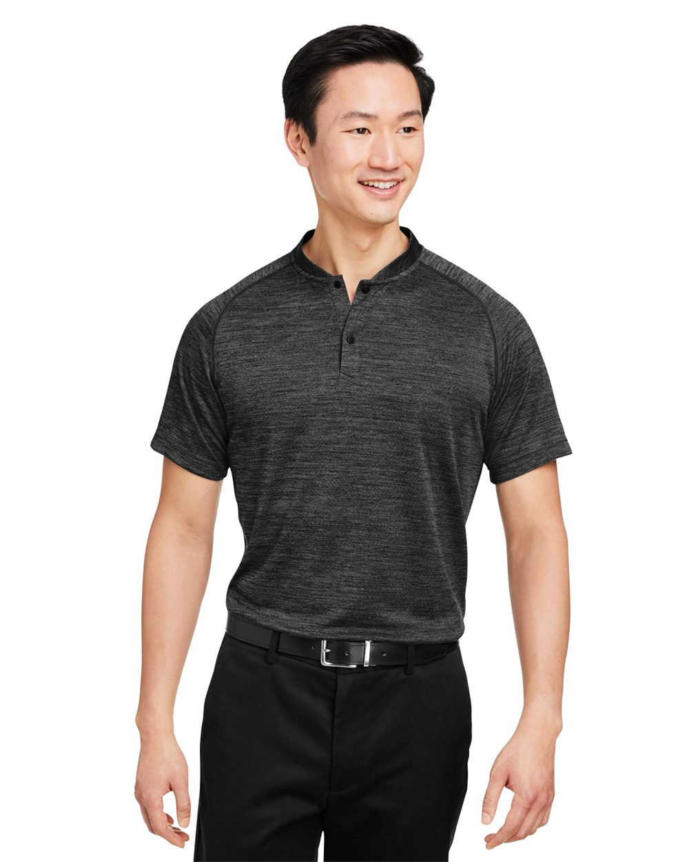 Embroidered Mission Blade Collar Polo - S17979