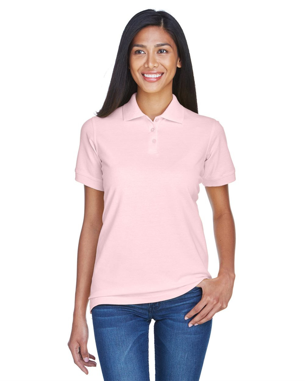 Embroidered Women's Classic Piqué Polo - 8530