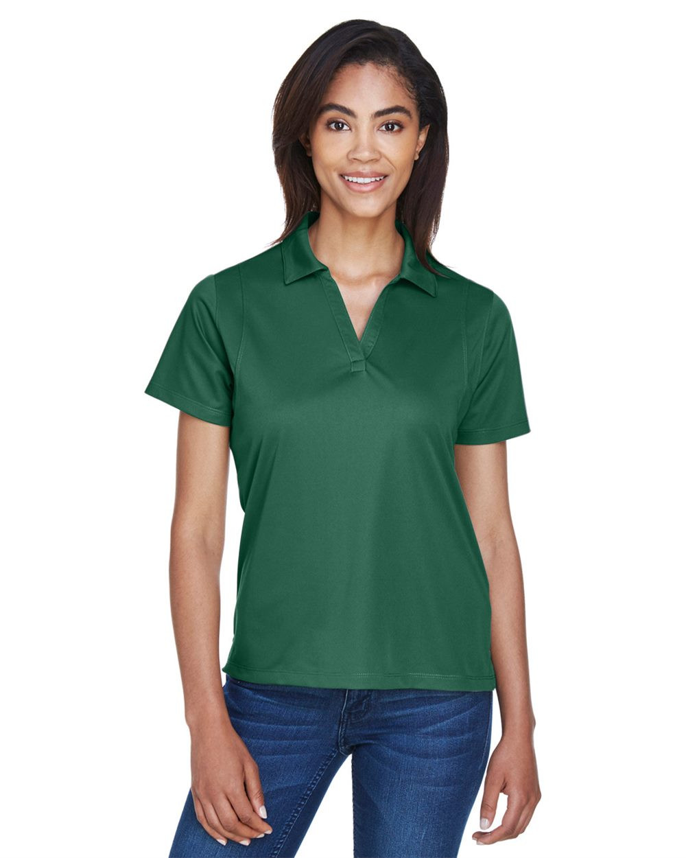 Embroidered Women's Micro-Piqué Polo - M354W