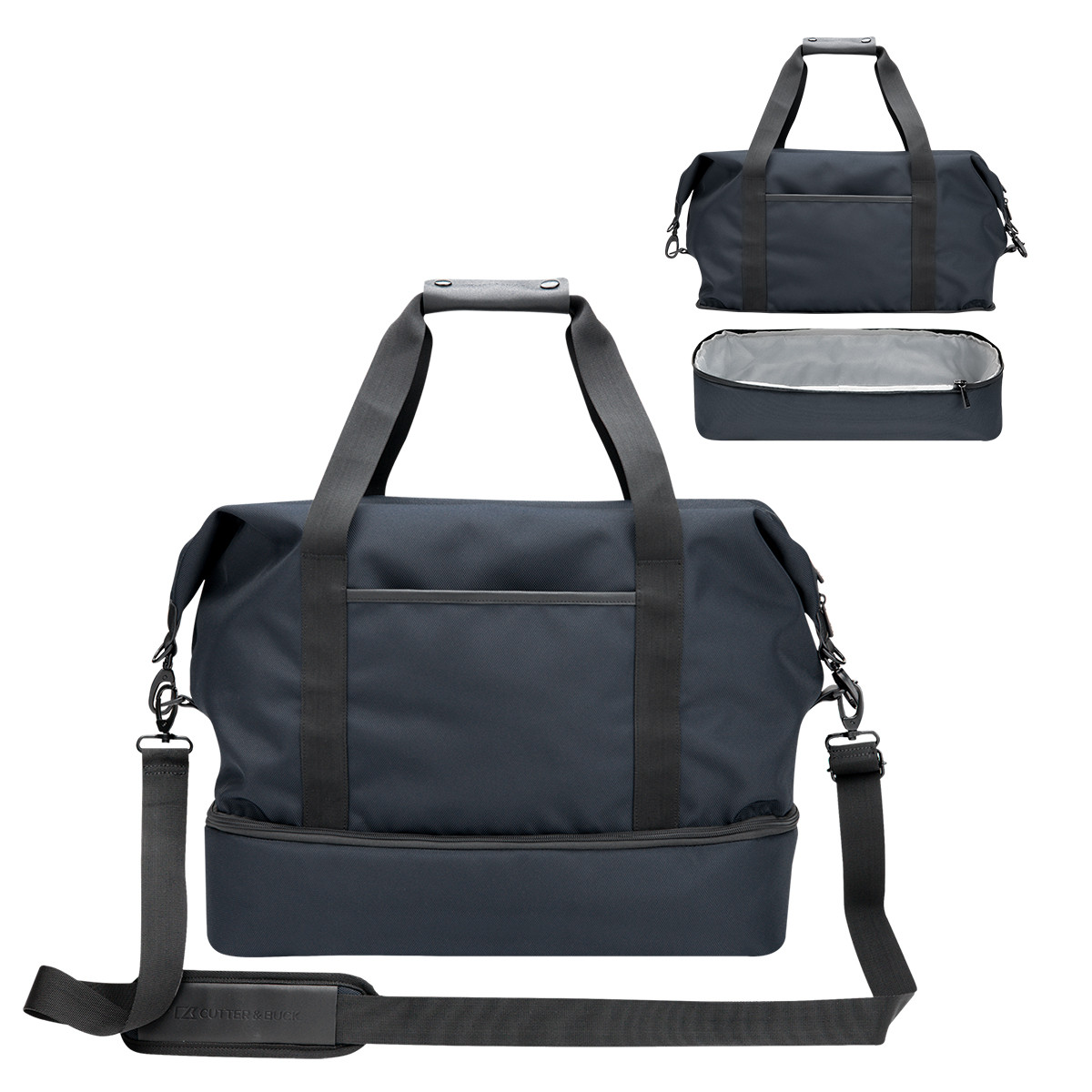 NAVY WITH BLACK