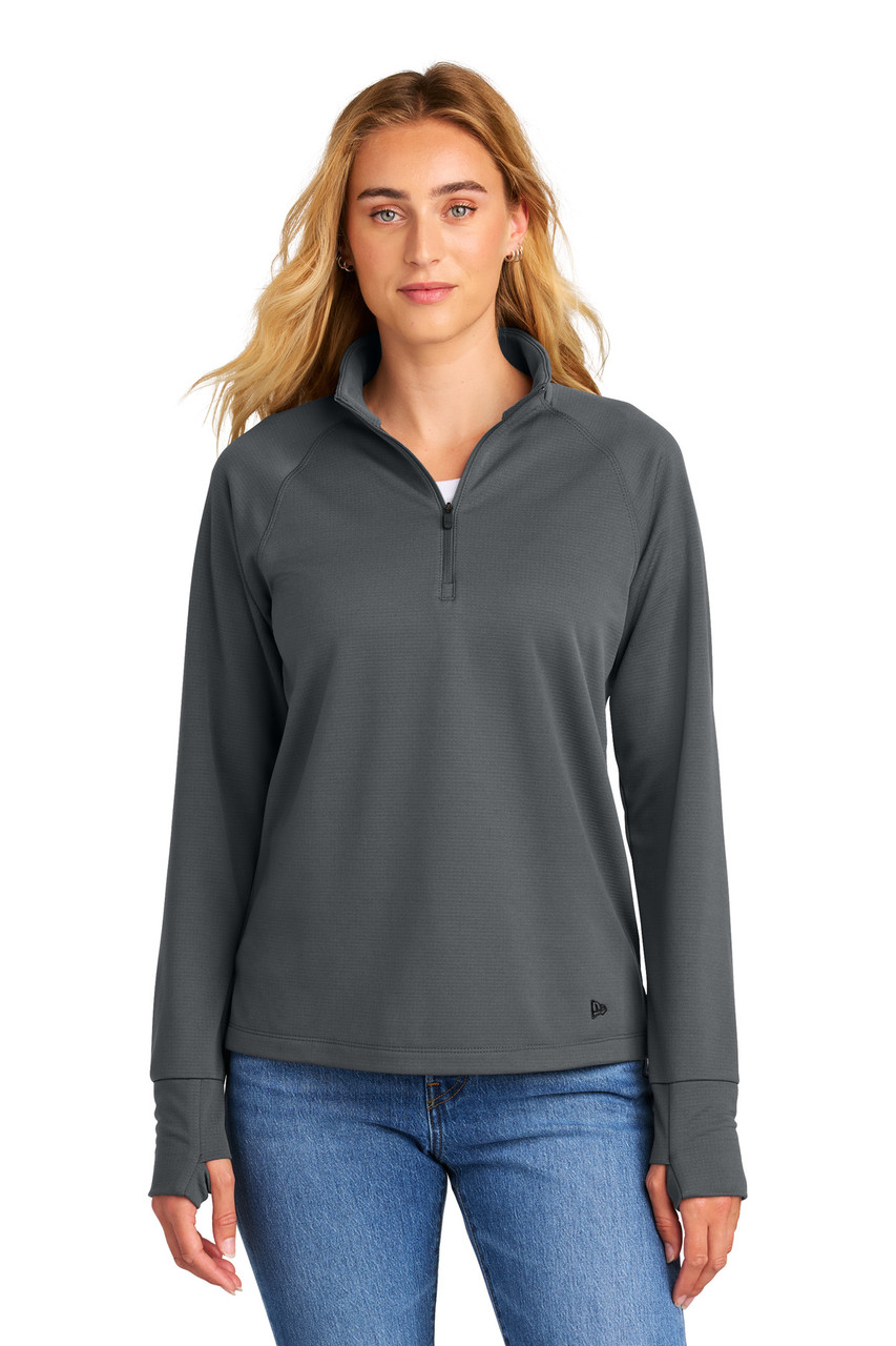 Custom New Era Women's Stand Out 1/4-Zip LNEA515