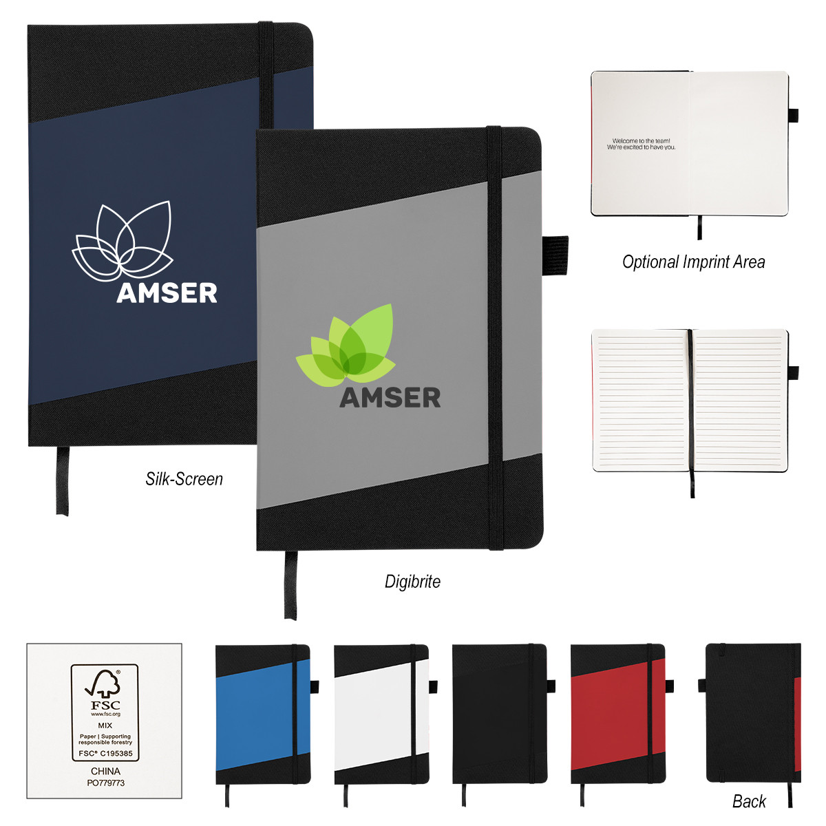 Custom Thoreau Recycled Journal 65052