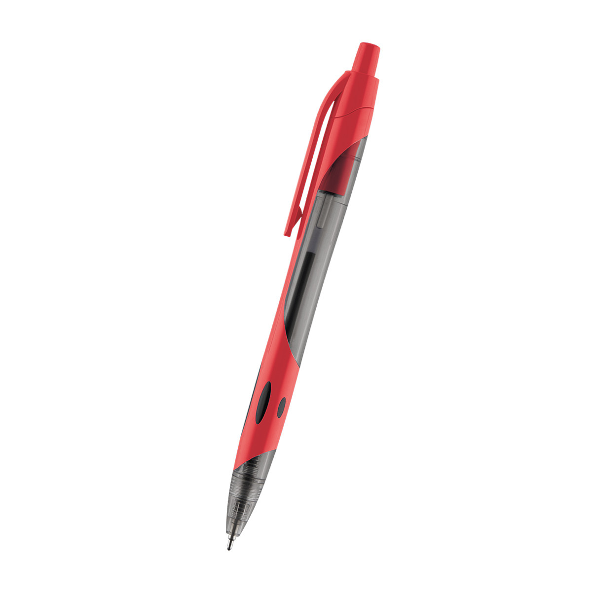 TRANSLUCENT BLACK WITH  RED