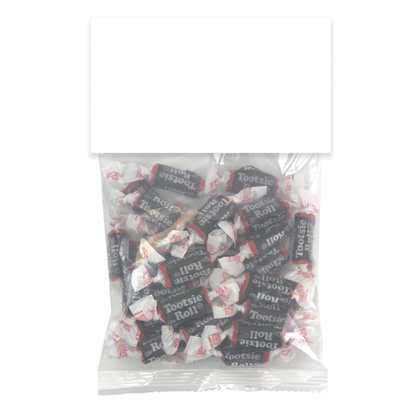Custom Large Snack Bag with Header Card Standard Fill BH4STND