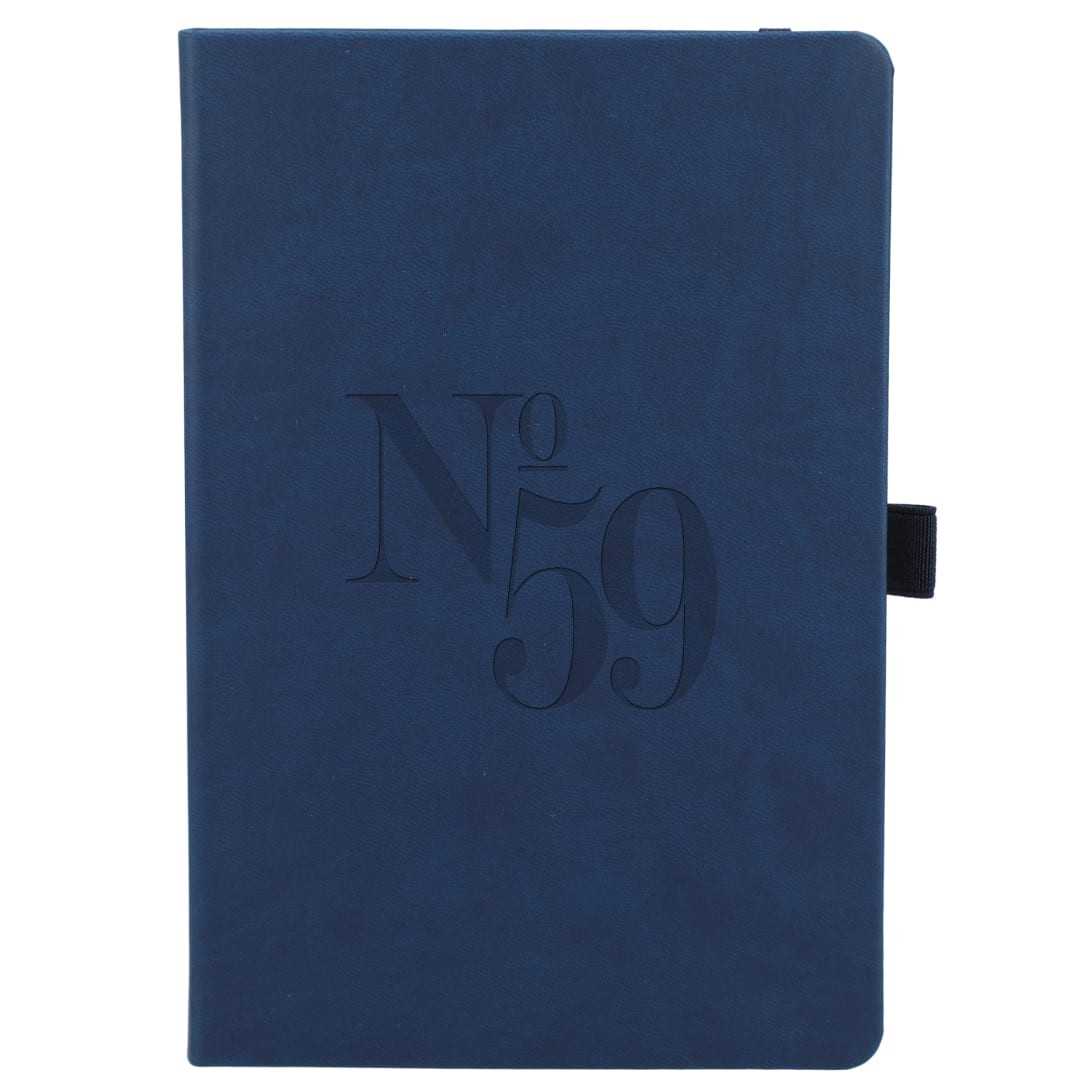 Custom 5.5" x 8.5” Mano Recycled Hard Bound Journal
