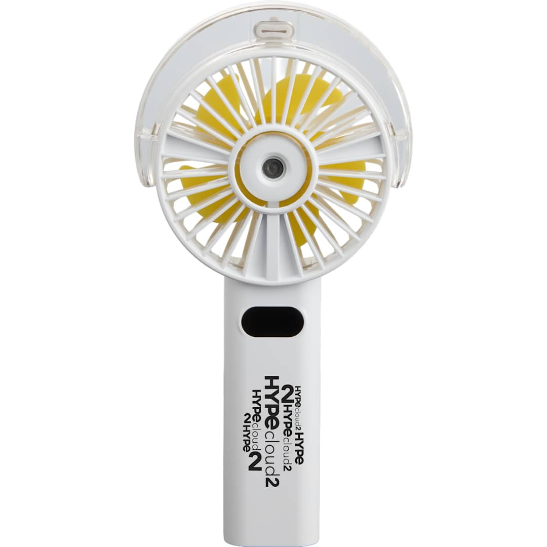 Custom Rechargeable Portable LED Fan with Water Mist