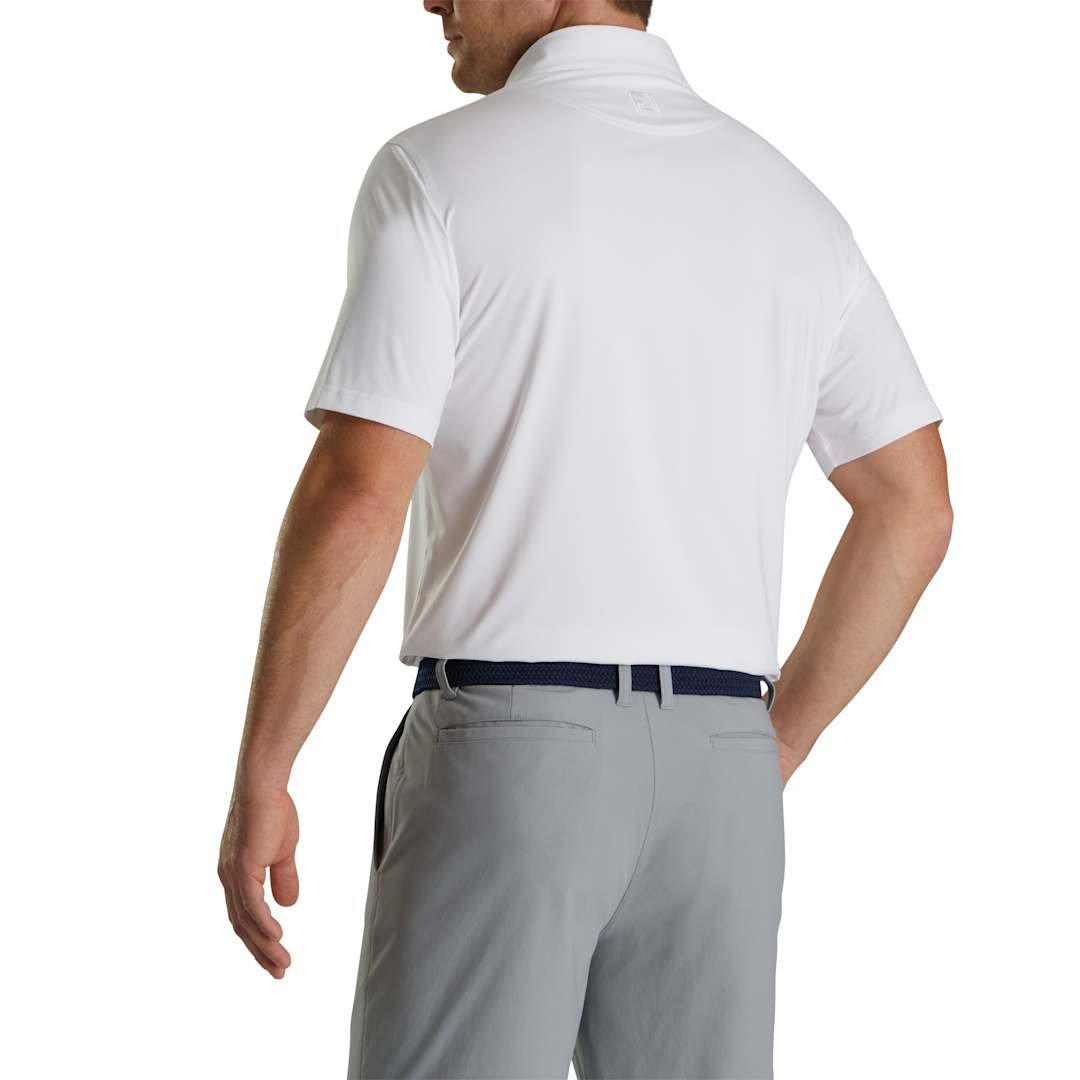 Custom FootJoy Mens Solid Lisle Polo