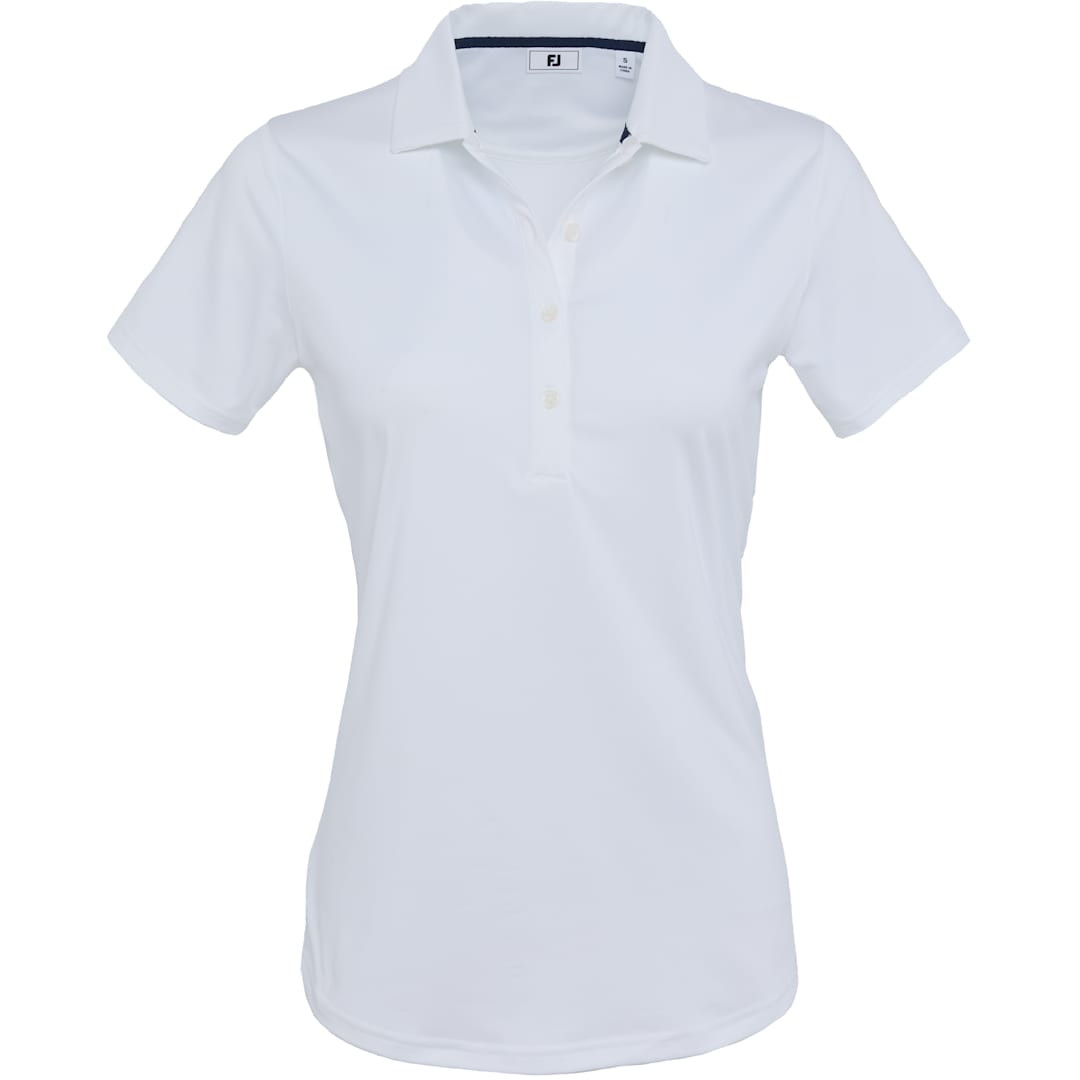 Custom FootJoy Womens Solid Lisle Polo